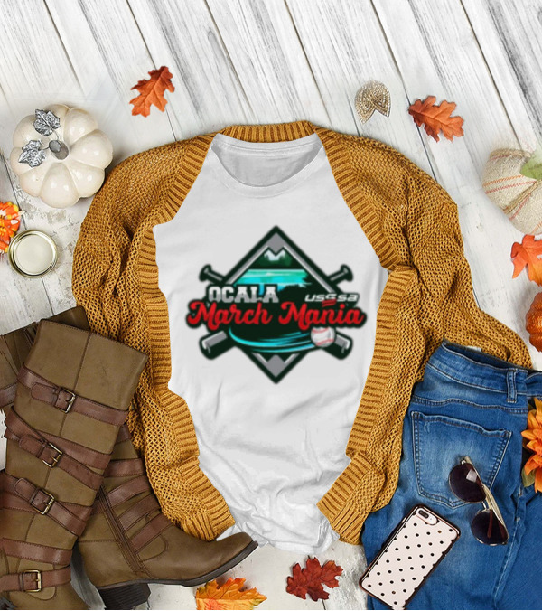 USSSA Ocala March Mania 2025 Baseball Event March 22-23 T-Shirt