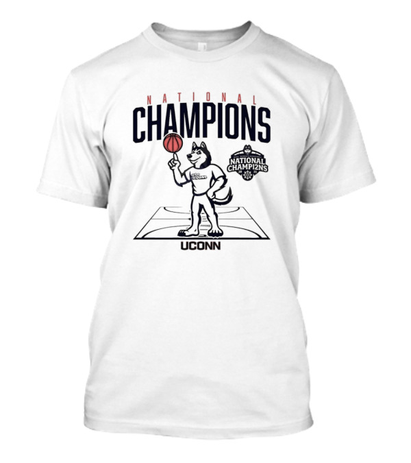 UConn National Champions Basketball Huskies 2023 T-Shirt