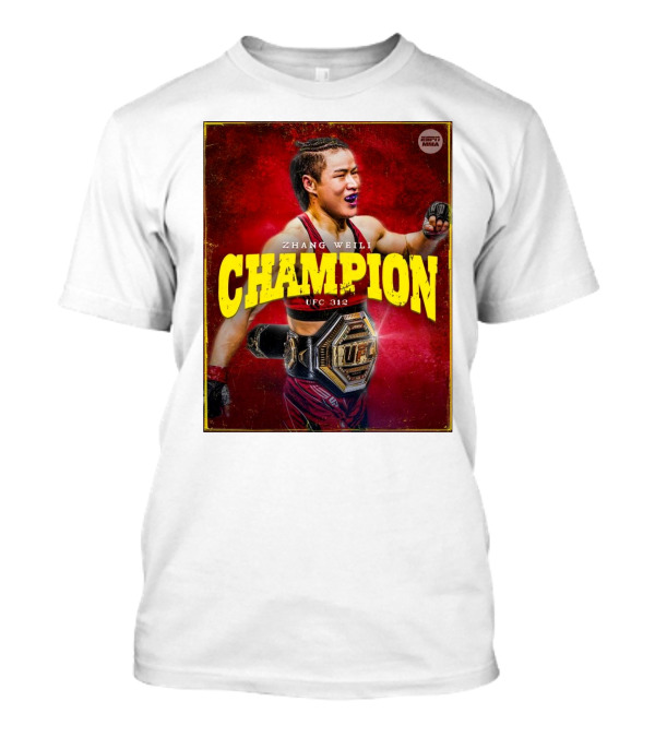 Zhang Weili UFC 312 Champion Women's Strawweight Division T-Shirt