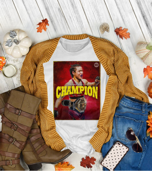Zhang Weili UFC 312 Champion Women's Strawweight Division T-Shirt