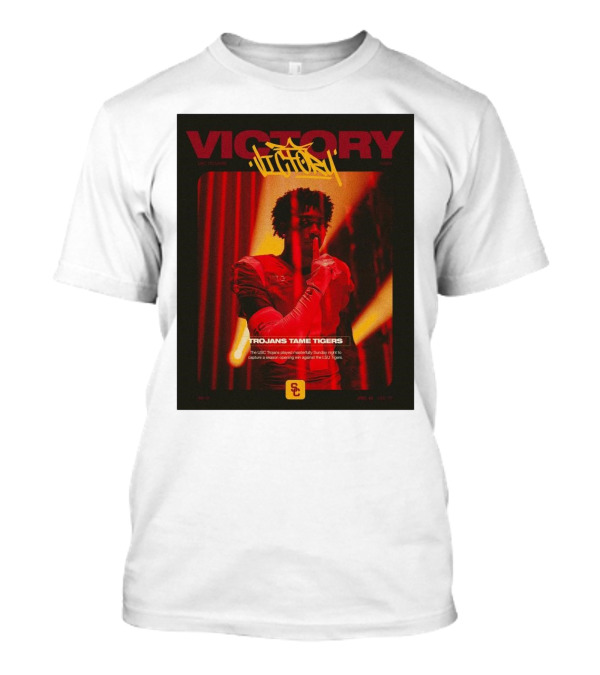 Victory USC Trojans Tame Tigers Season Opening Win Against LSU T-Shirt