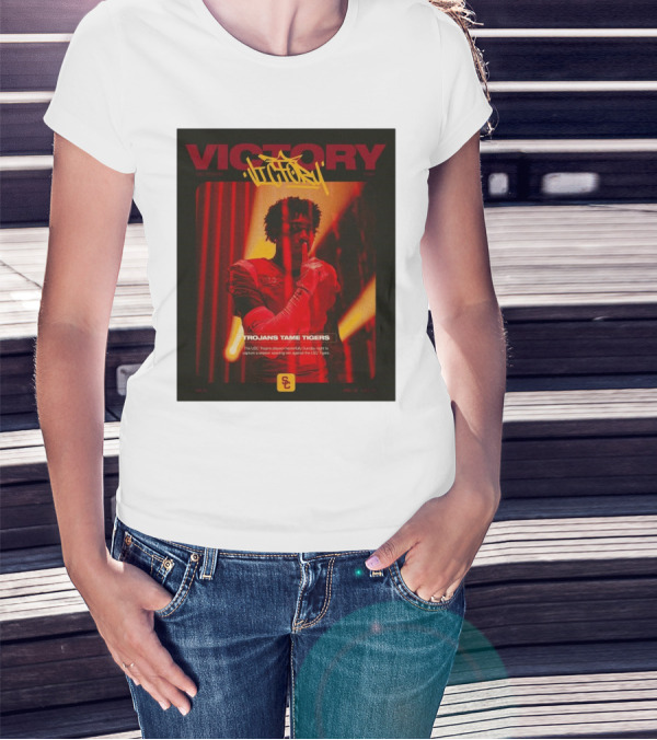 Victory USC Trojans Tame Tigers Season Opening Win Against LSU T-Shirt