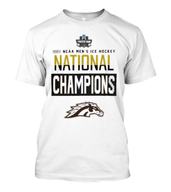 Western Michigan Broncos 2025 NCAA Men’s Ice Hockey National Champions T-Shirt