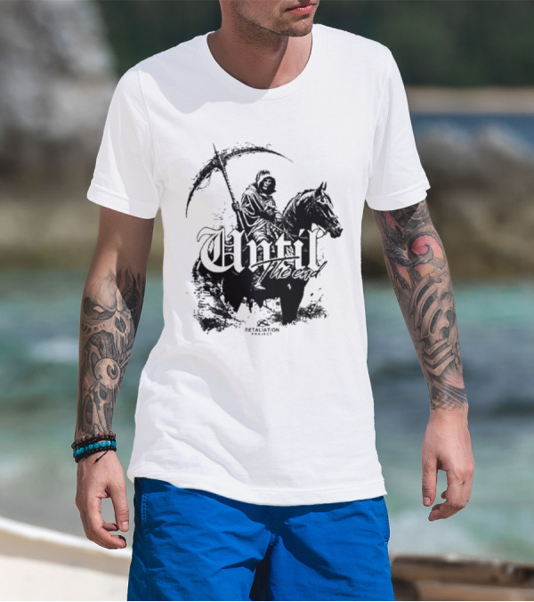 Snowboard Until The End Eternal Winter Trees T-Shirt