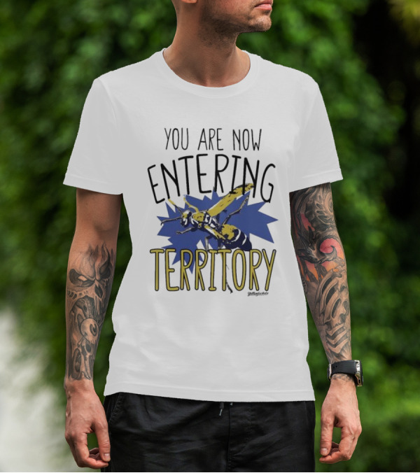 Yellowjackets You Are Now Entering Territory T-Shirt