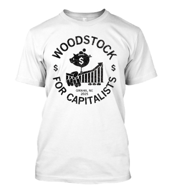 Woodstock For Capitalists Omaha Ne 2025 Dollar Sign Bird Icon T-Shirt