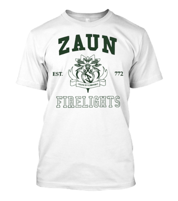 Zaun Firelights Cooperative Est 772 T-Shirt