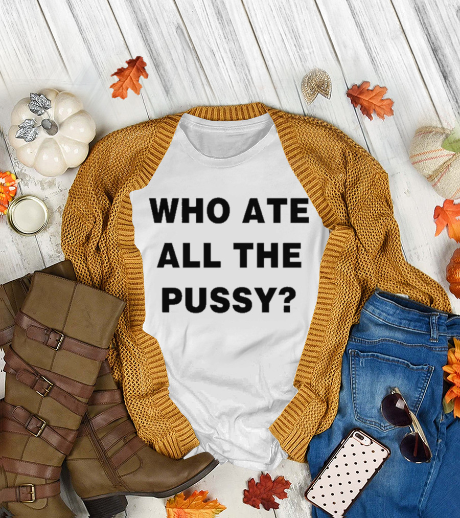 Zion Williamson Wearing Who Ate All The Pussy T-Shirt