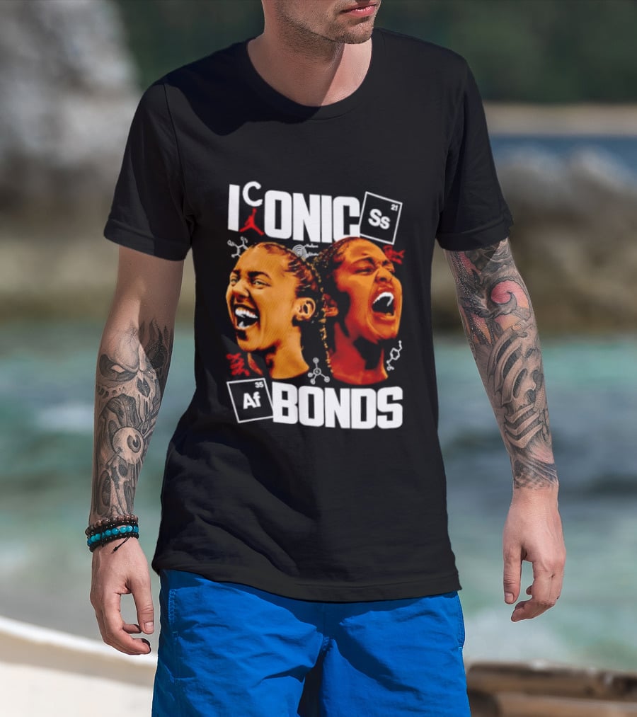 Iconic Bonds Chemistry Basketball Player T-Shirt