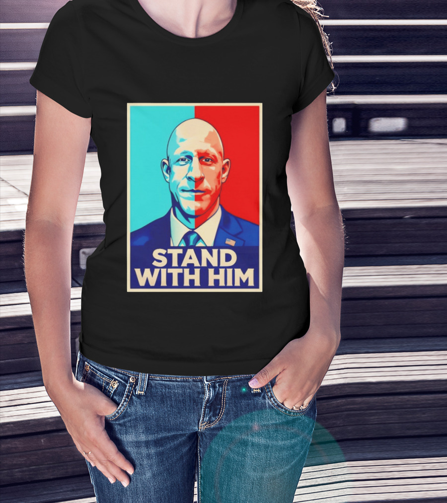 Stand With Him Brian McGinnis Hope Style Supporting Israel T-Shirt