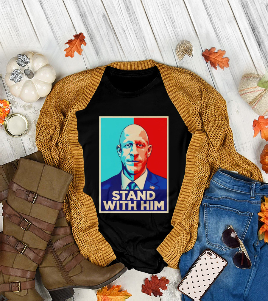 Stand with Him Brian McGinnis Hope Style Supporting Israel T-Shirt