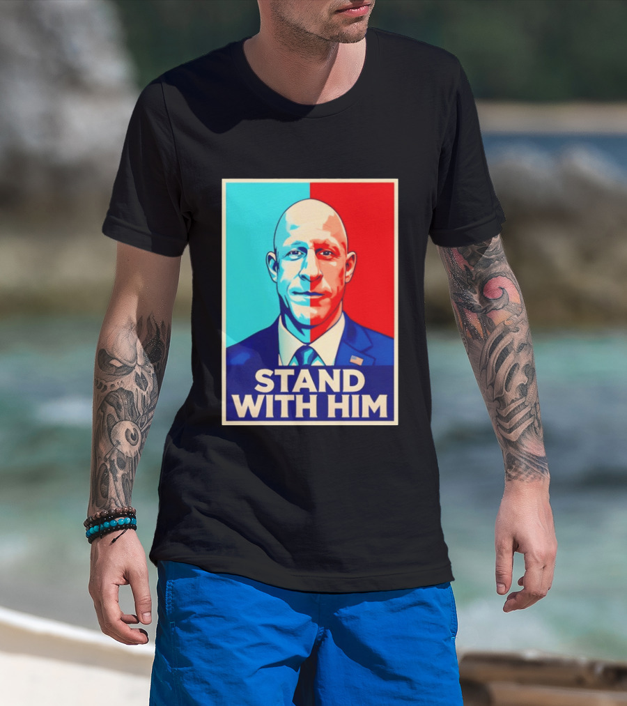 Stand With Him Brian McGinnis Hope Style Supporting Israel T-Shirt