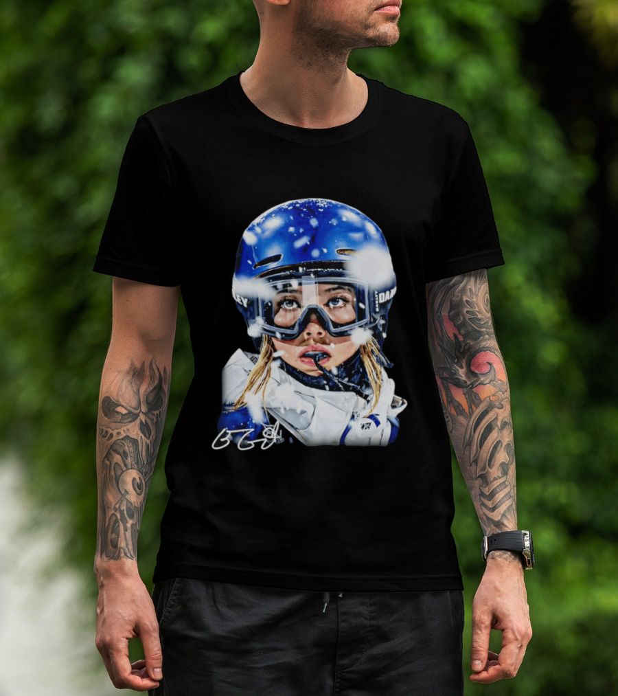 Eileen Gu Aura Snowboard Oakley Goggles Winter Sports T-Shirt