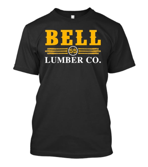Bell Lumber Co 55 Vintage Style Timber Industry Heritage T-Shirt