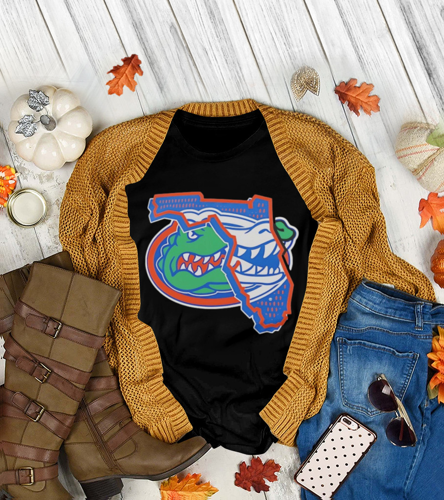 Florida Gators Home Field Win Graphic Gator T-Shirt