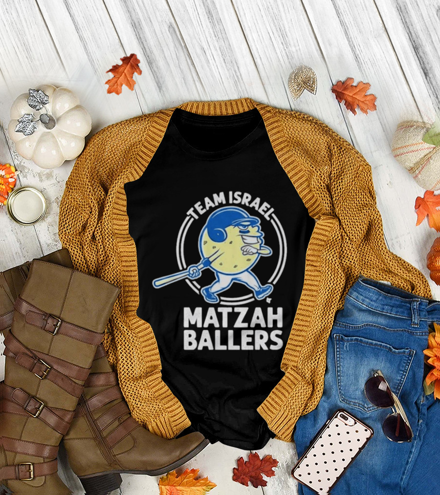 Team Israel Matzah Ballers Garrett Stubbs T-Shirt