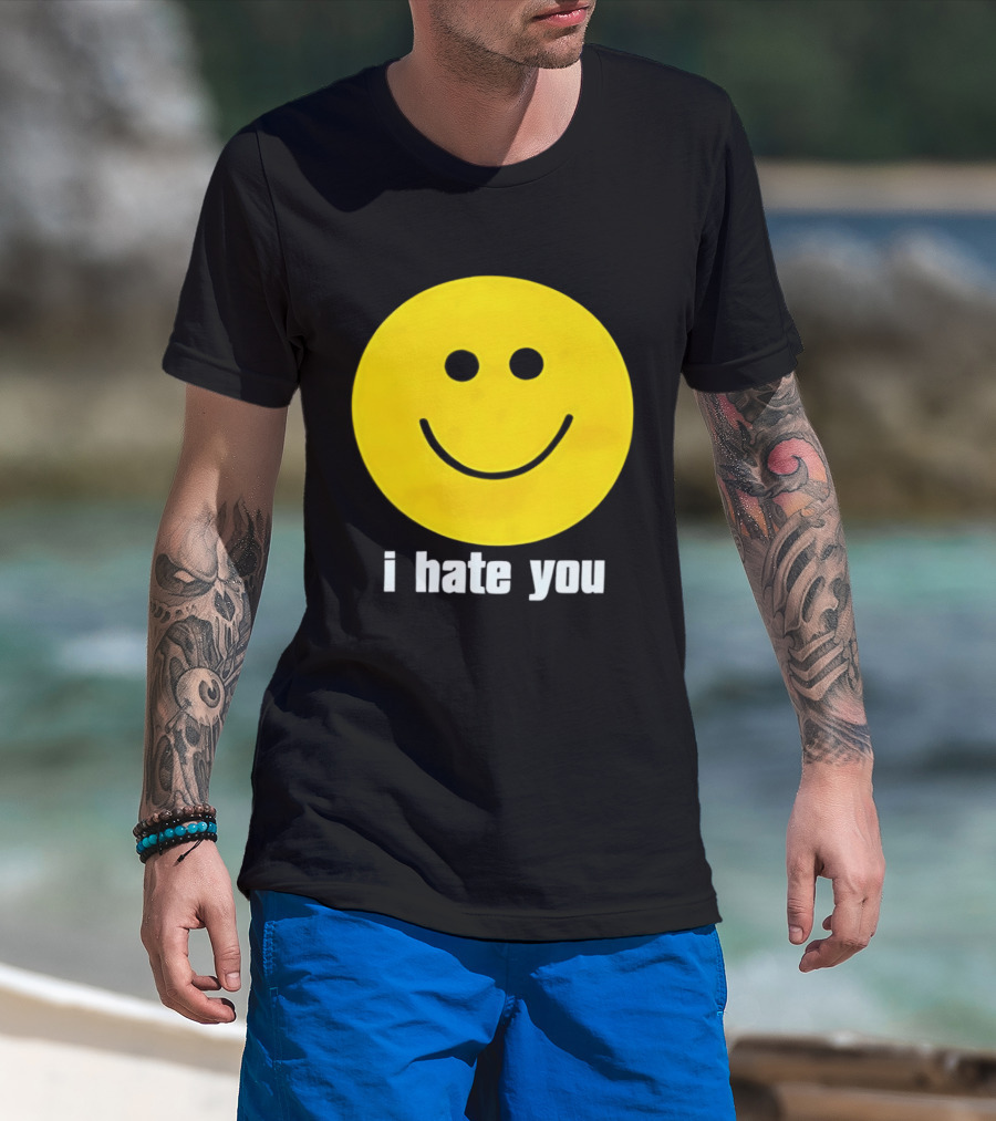 Harry I Hate You Smiley Face T-Shirt