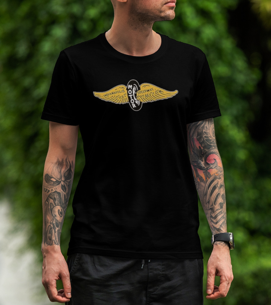 Indianapolis Motor Speedway Gold Wings T-Shirt
