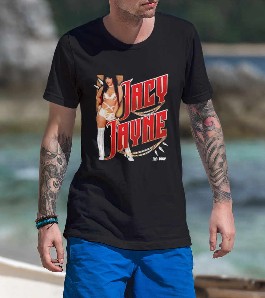 Jacy Jayne WWE NXT Women Professional Wrestler Outfit T-Shirt