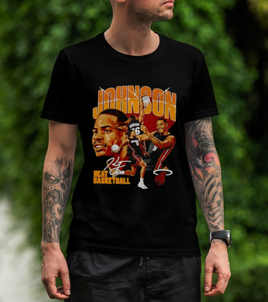 Johnson Heat Basketball Keyonte Johnson Miami 16 T-Shirt