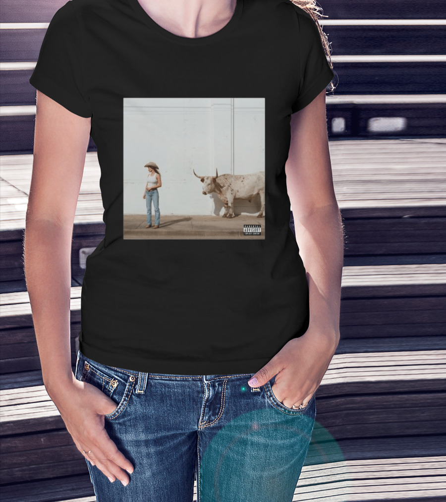 Kacey Musgraves Album Cover Middle Of Nowhere Woman Cowboy Hat T-Shirt