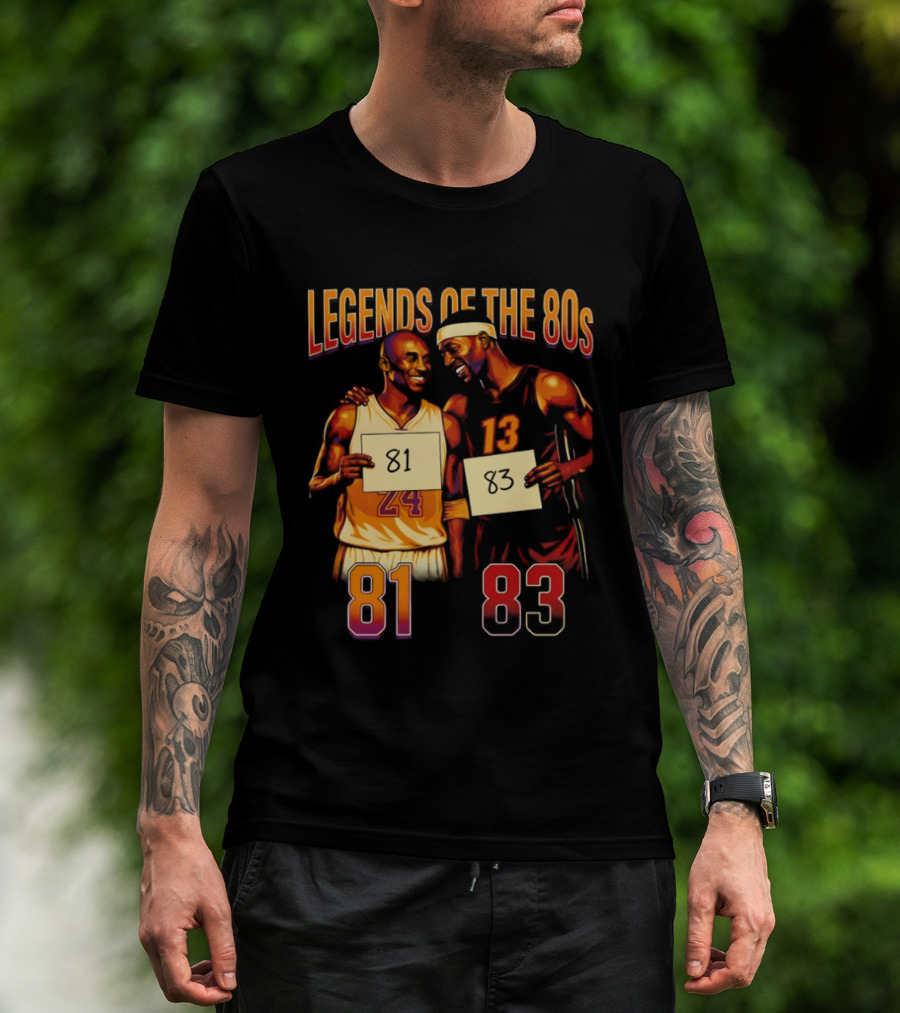 Legends Of The 80s 81 83 T-Shirt