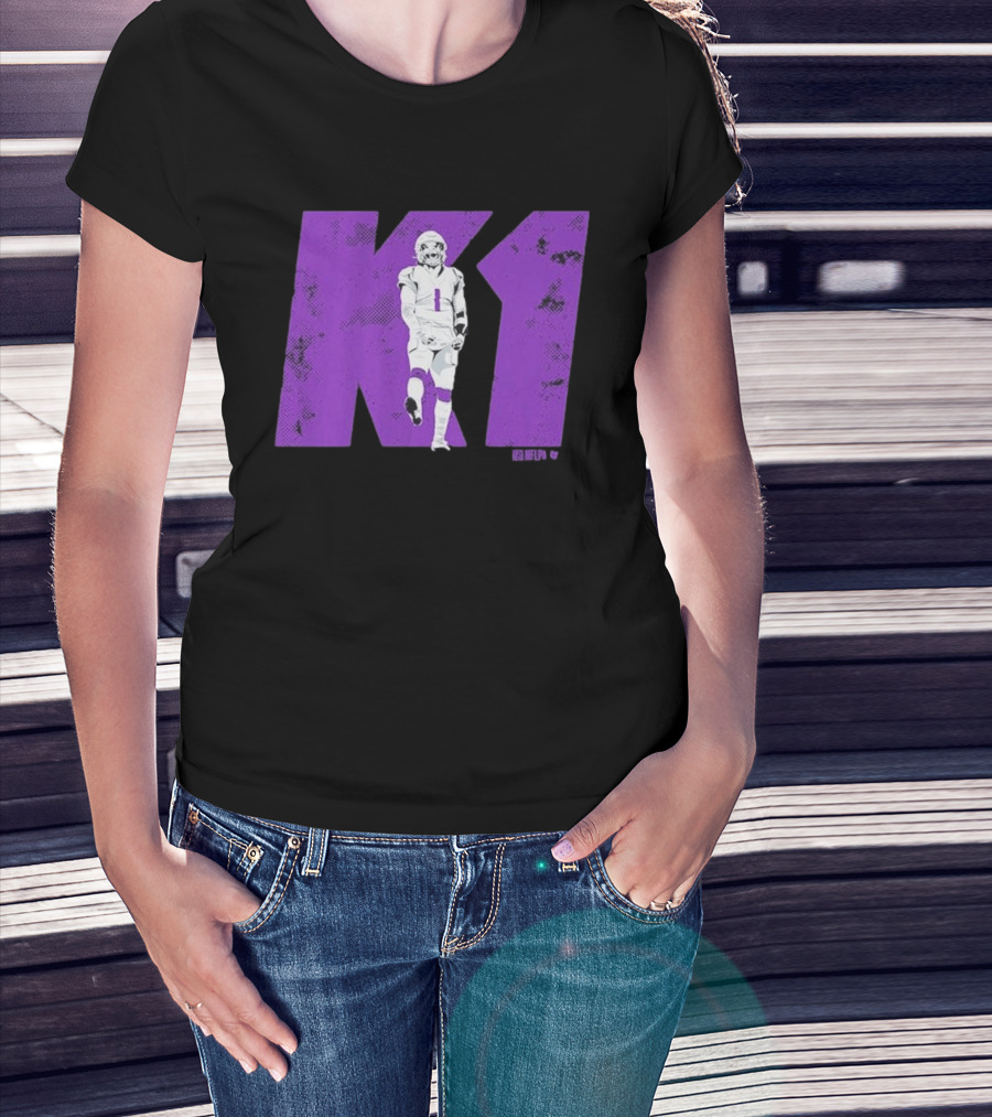 Kyler Murray K1 Purple Football Minnesota Player T-Shirt
