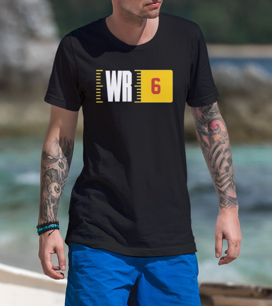 Makai Lemon WR 6 Football Jersey T-Shirt