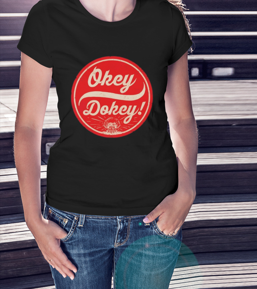 Okey Dokey The Last Drink Red Circle T-Shirt