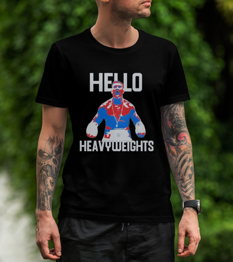 Oleksandr Usyk Hello Heavyweights UFC Bold Fighter T-Shirt