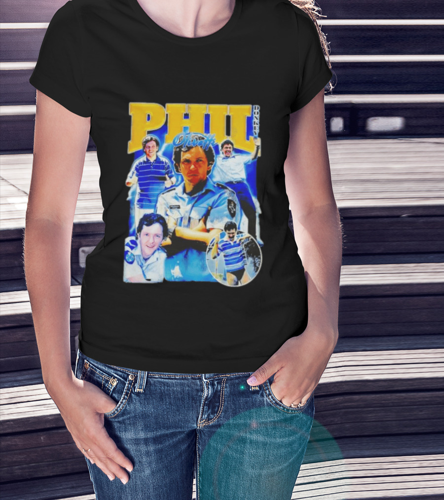 PHIL Olivetti We Can Be Heroes Australia Mockumentary Series T-Shirt