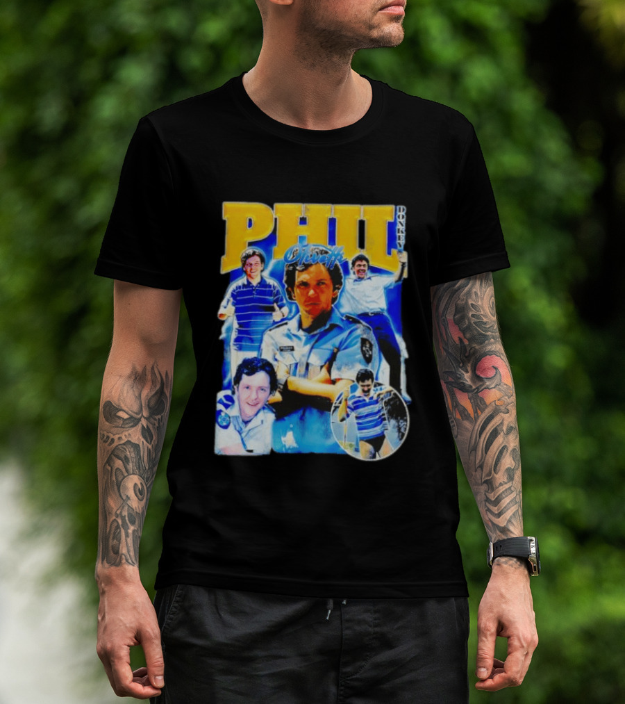 PHIL Olivetti We Can Be Heroes Australia Mockumentary Series T-Shirt