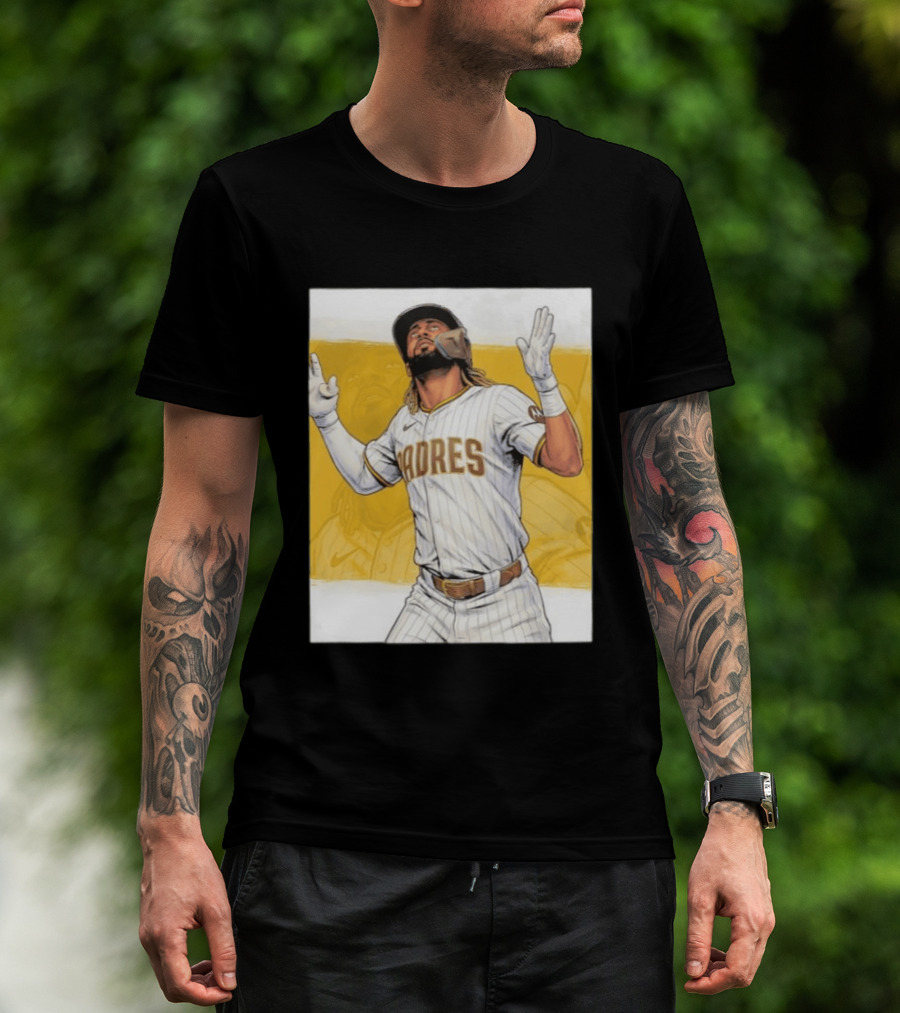 San Diego Padres Fernando Tatis Jr Nike MLB Baseball Player T-Shirt