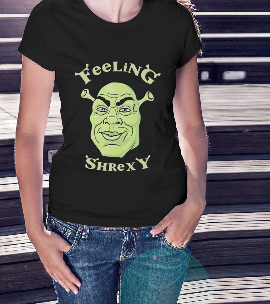Feeling Shrexy Shrek Face T-Shirt