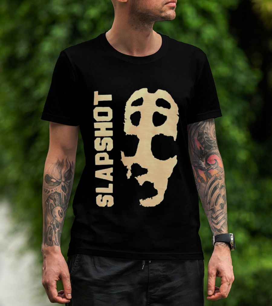 Slapshot Hockey Mask Inspired Conceptual T-Shirt