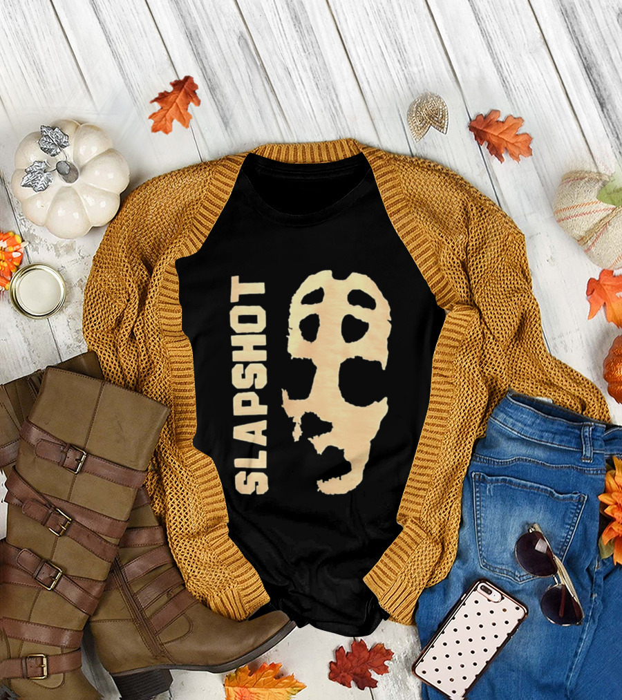 Slapshot Hockey Mask Inspired Conceptual T-Shirt
