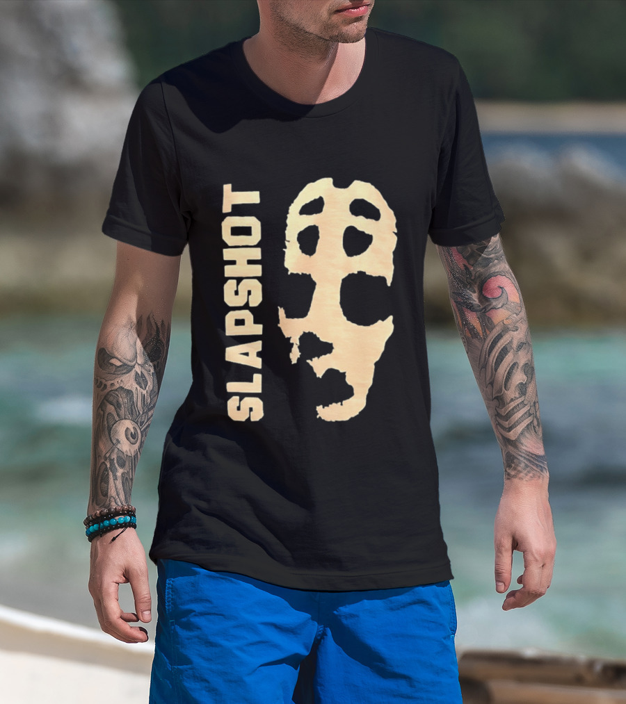 Slapshot Hockey Mask Inspired Conceptual T-Shirt