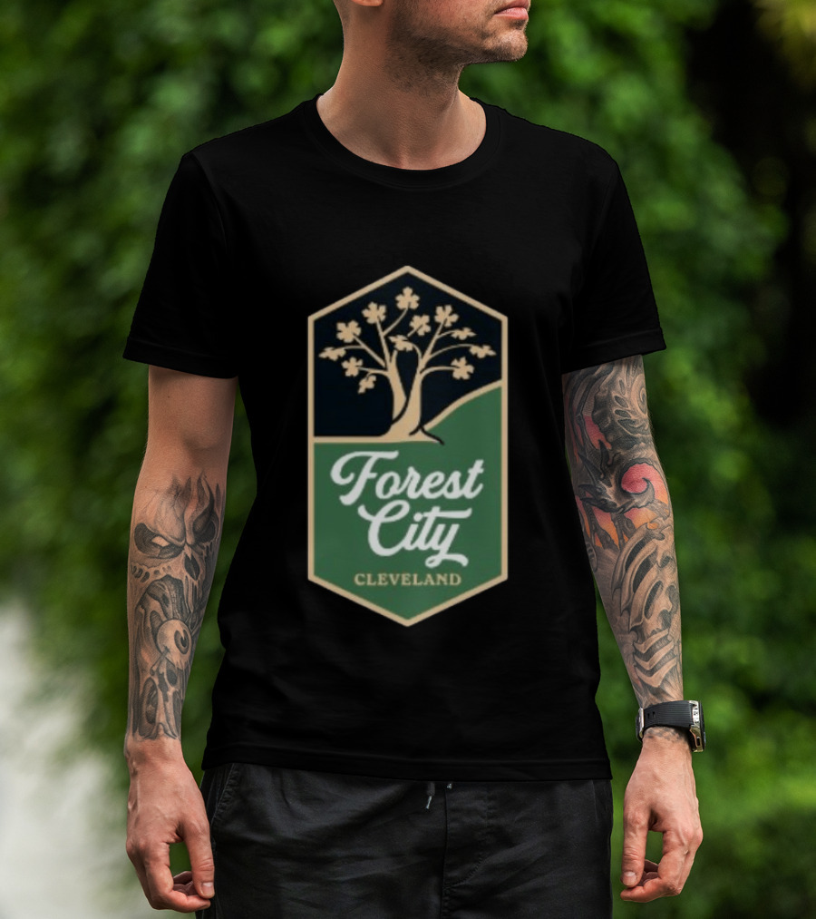 Cleveland Forest City Tree T-Shirt