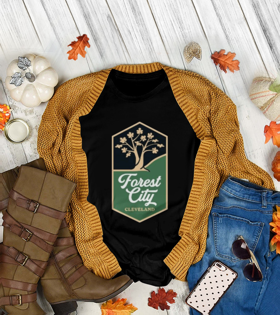 Cleveland Forest City Tree T-Shirt