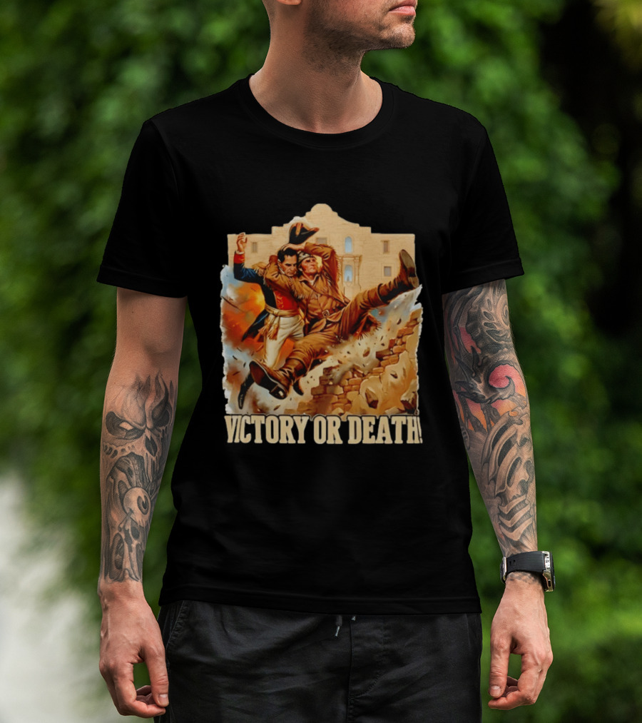 Victory Or Death Ultimate Alamo Smackdown T-Shirt