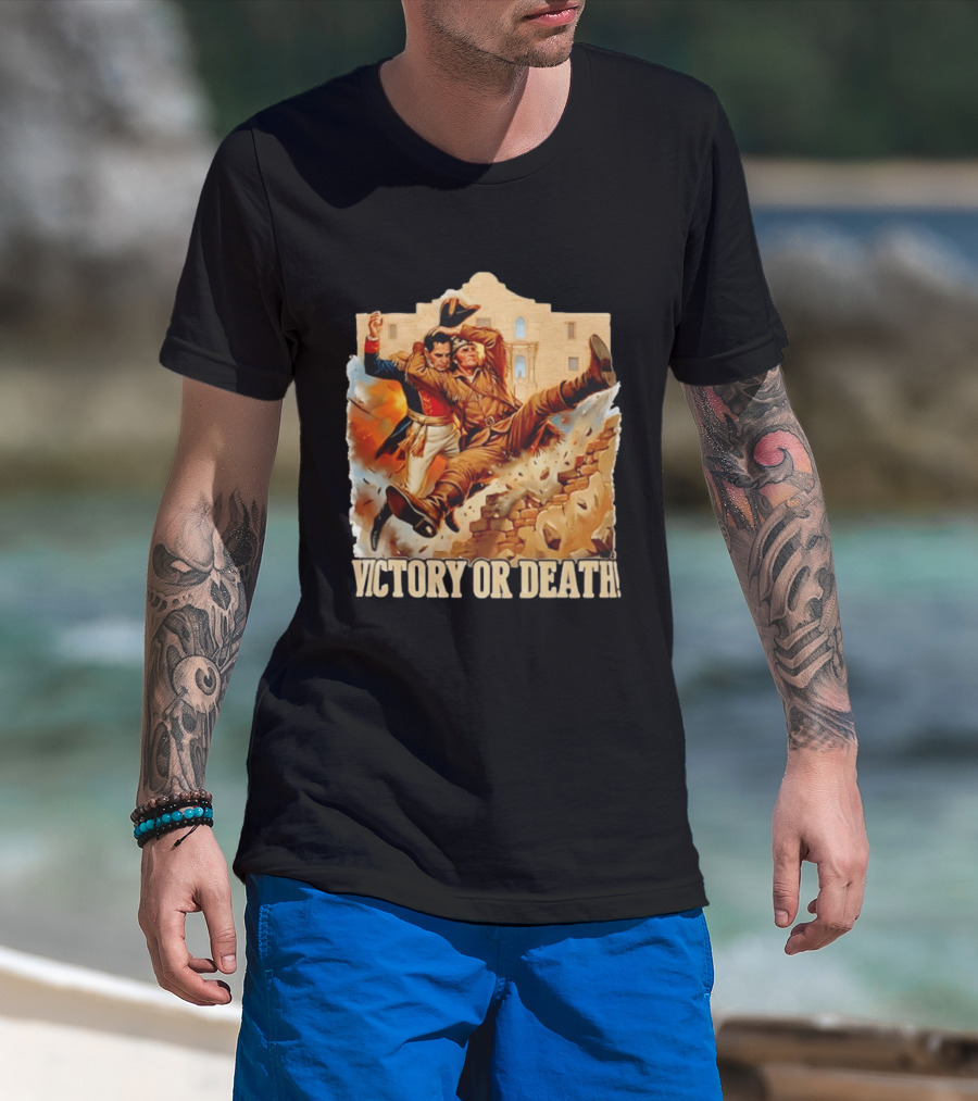 Victory Or Death Ultimate Alamo Smackdown T-Shirt