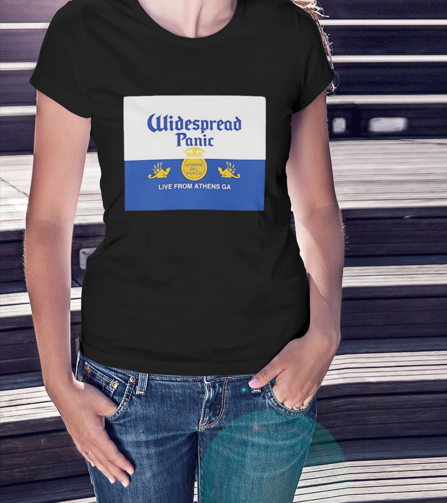 Widespread Panic Hombre Del Panico Live From Athens Ga T-Shirt