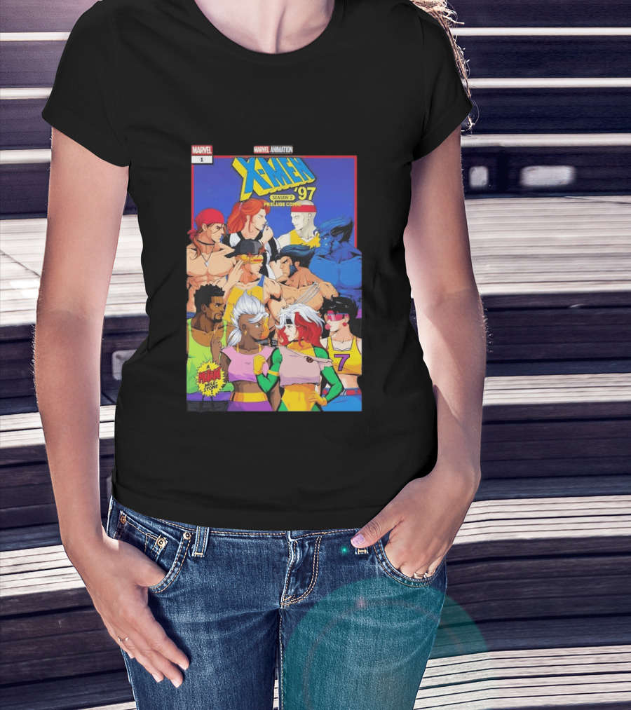 X Men 97 Season 2 Prelude Comic Issue 1 A Mutant Milestone Marvel Animation T-Shirt