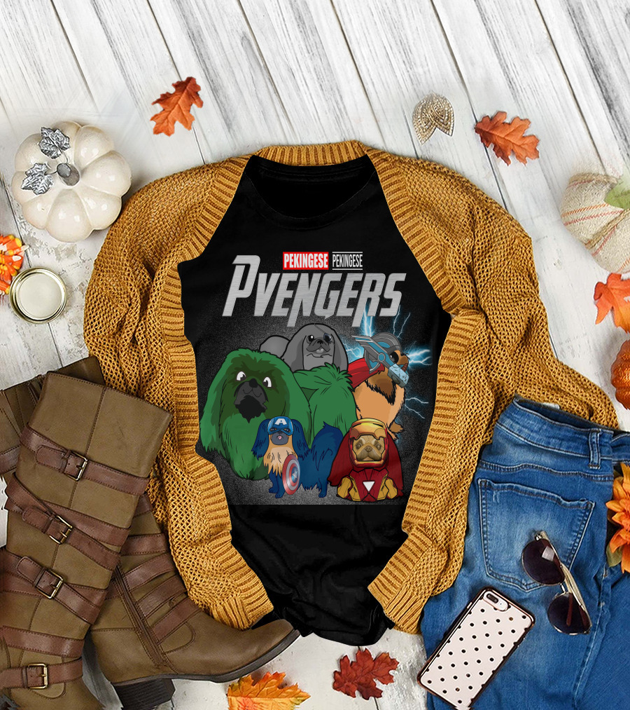 Pekingese Pyvengers T-Shirt