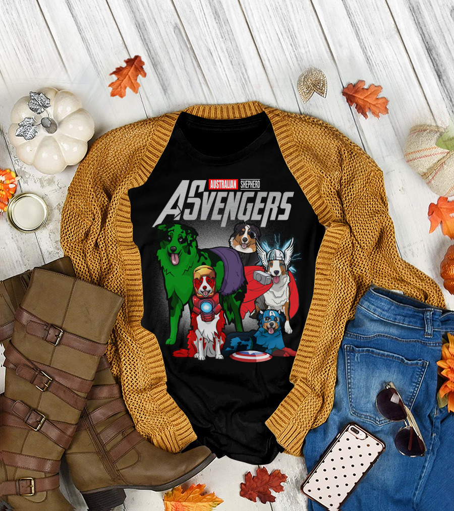 Australian Shepherd ASvengers T-Shirt