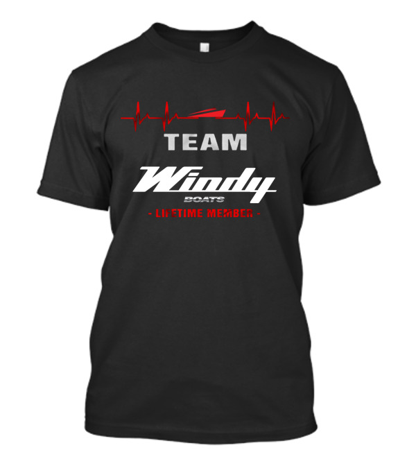 TEAM Windy Boats Lifetime Member T-Shirt