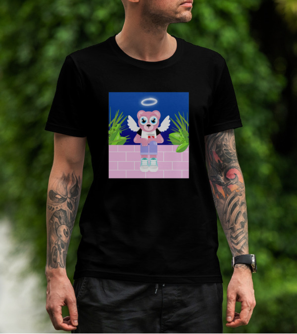 Angels Break Halo Bear With Wings 349536 T-Shirt