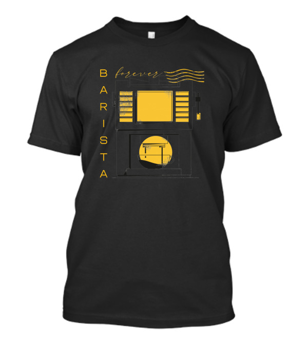 BARISTA Forever Retro Coffee Machine T-Shirt