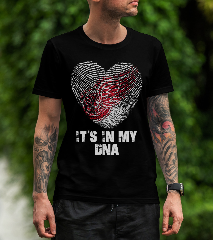 Detroit Red Wings It's In My Dna T-Shirt