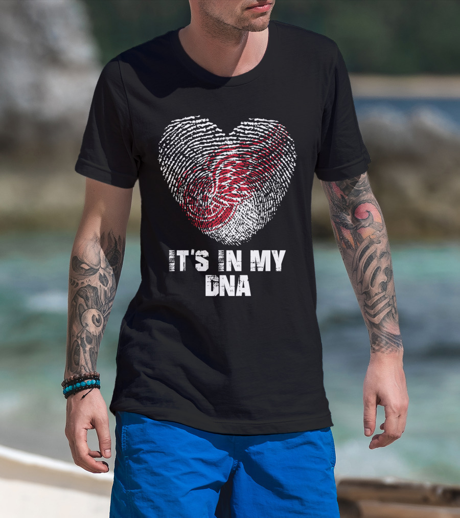 Detroit Red Wings It's In My Dna T-Shirt